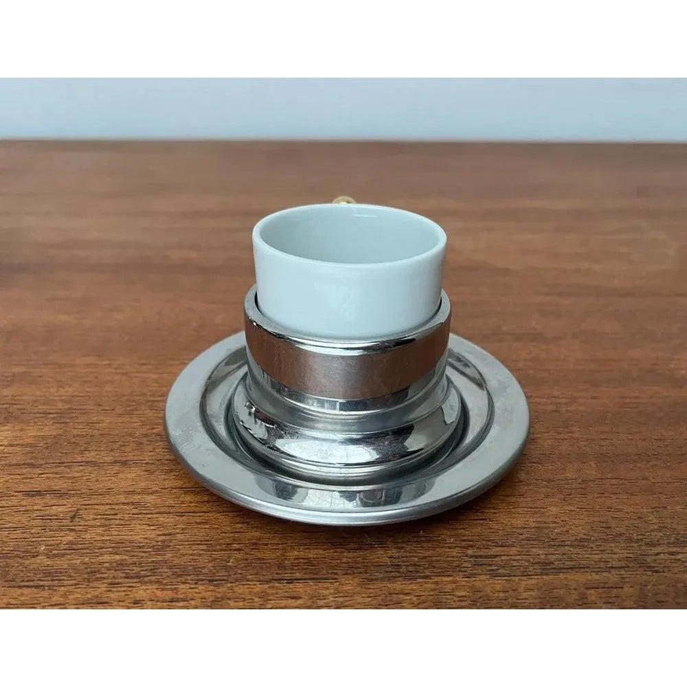 Set of 2 Italian Postmodern Kontessa Series Espresso Cups from Vev Vigano, 1980s For Sale 1