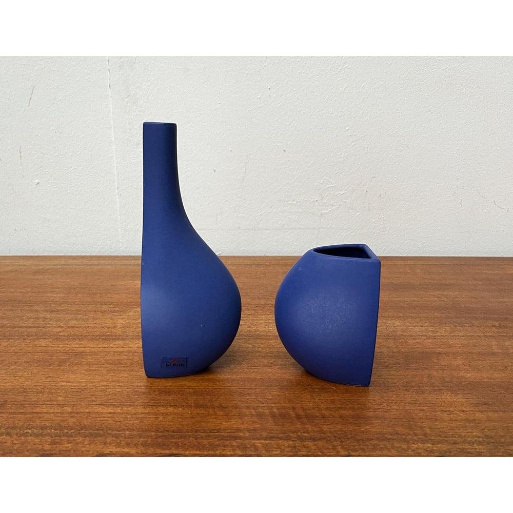 Set di 2 vasi minimalisti postmoderni italiani di Bel Mondo, anni '80 in vendita 3