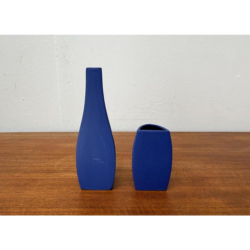 Set di 2 vasi minimalisti postmoderni italiani di Bel Mondo, anni '80 in vendita 5