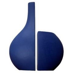 Set of 2 Italian Postmodern Minimalist Vases from Bel Mondo, 1980s
