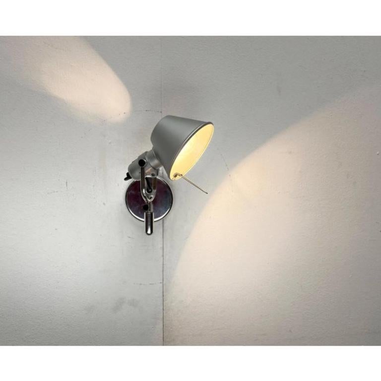 Metallo Set di 2 lampade da parete Tolomeo Faretto per Artemide in vendita
