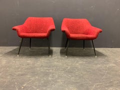Set of 2 Italian Lounge Chairs