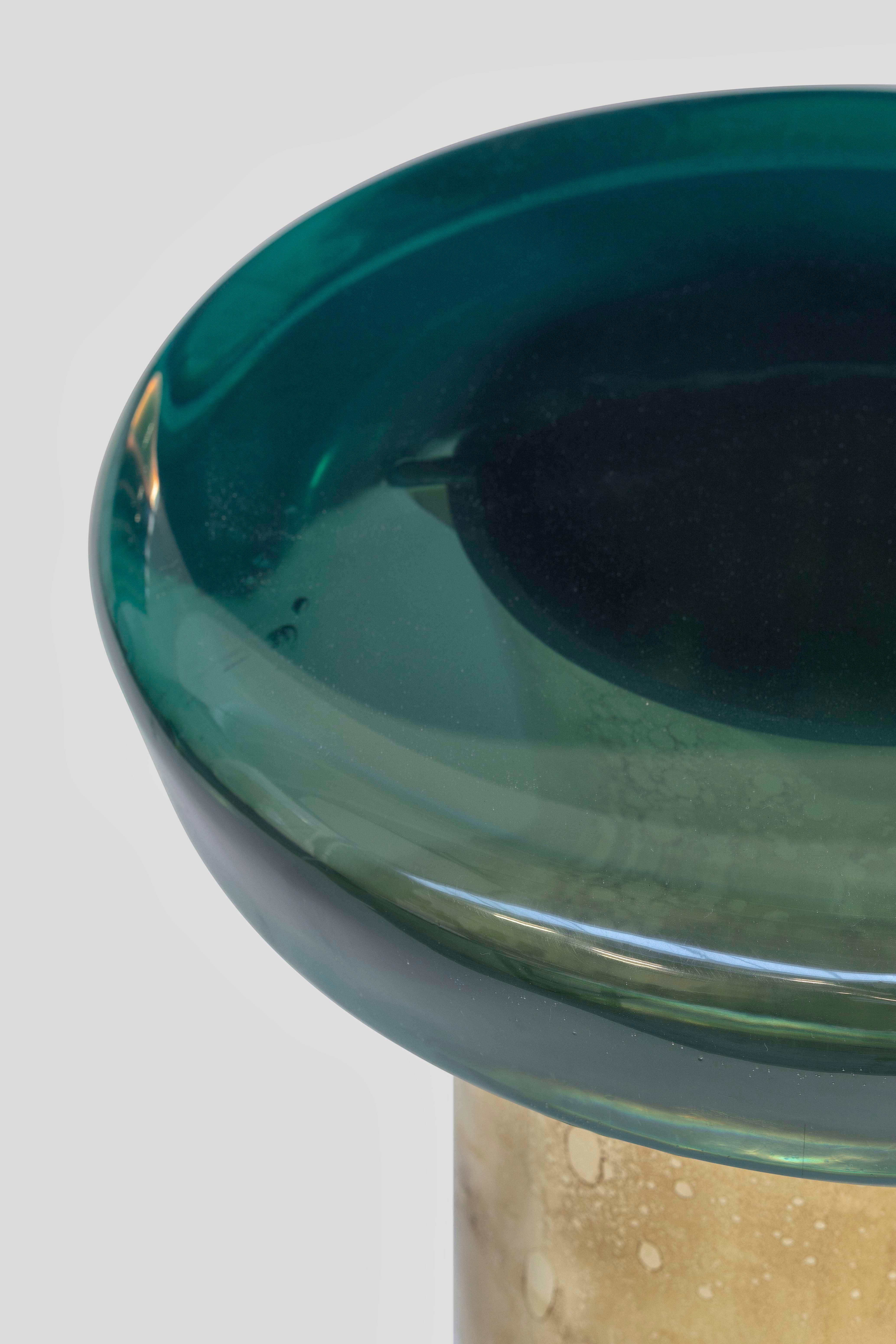 Set aus 2 Jade-Couchtischen von Draga & Aurel im Angebot 2