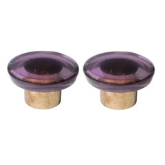 Set of 2 Jade Coffee Tables by Draga & Aurel
