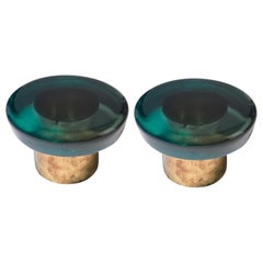 Set of 2 Jade Coffee Tables by Draga & Aurel