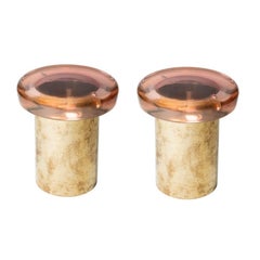 Set of 2 Jade Stools by Draga & Aurel