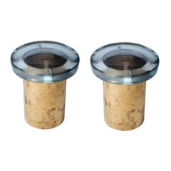 Set of 2 Jade Stools by Draga & Aurel