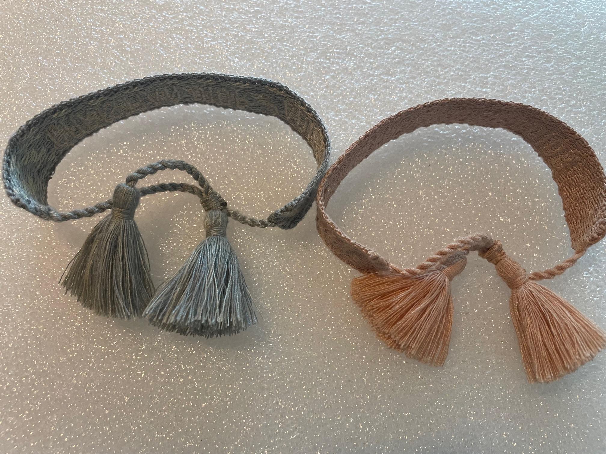 European Set of 2 j'Adior bracelets by Christian Dior For Sale