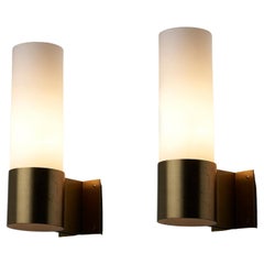 Retro Set of 2 Jørgen Bo Wall Lamps for Fog&Mørup, Denmark