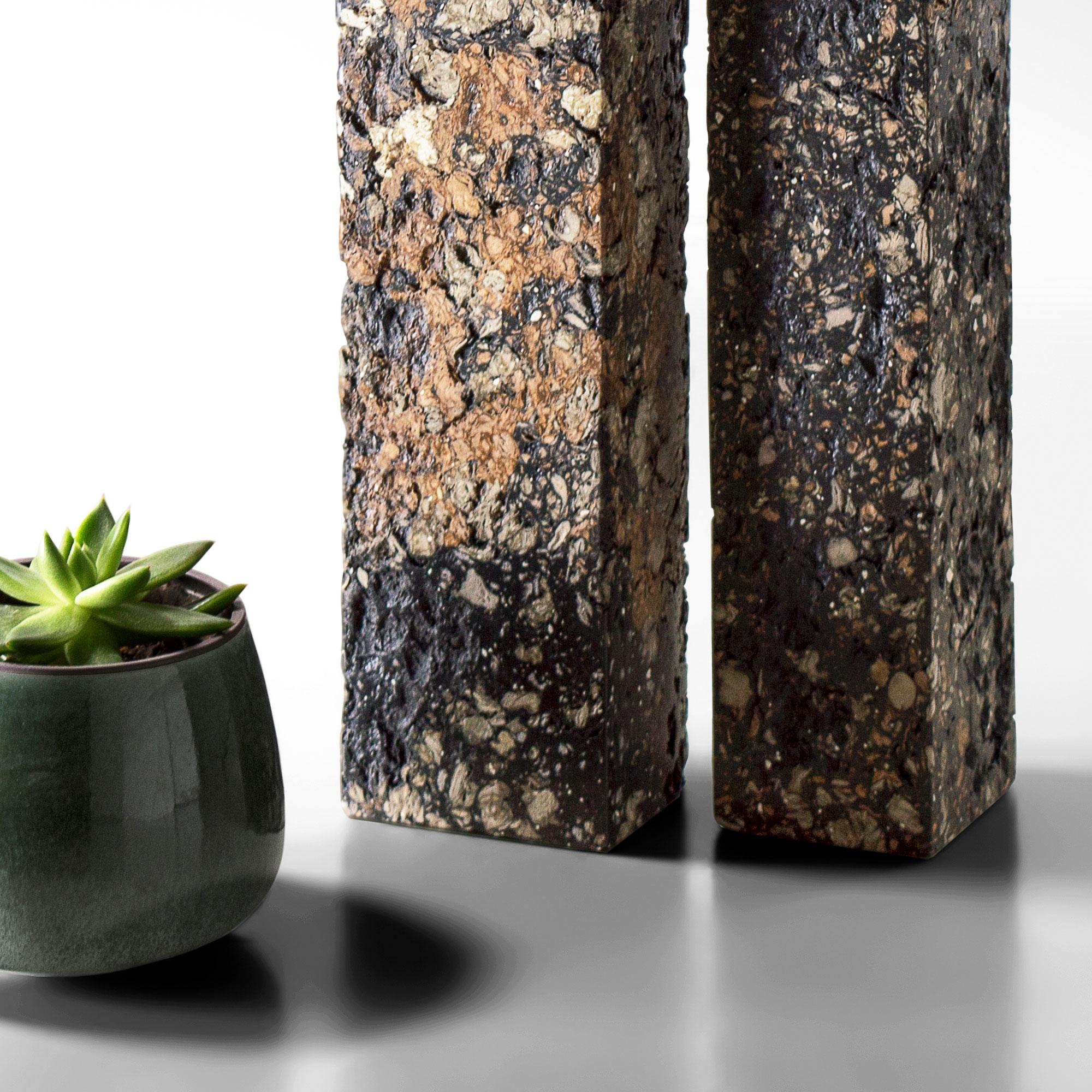 Post-Modern Set Of 2 Ka Vases by Donatas Zukauskas For Sale