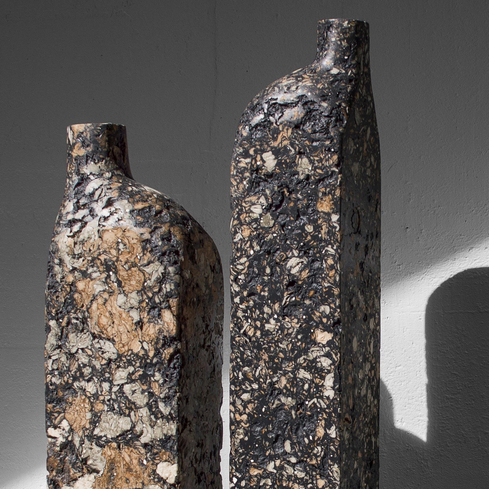 Contemporary Set Of 2 Ka Vases by Donatas Zukauskas For Sale