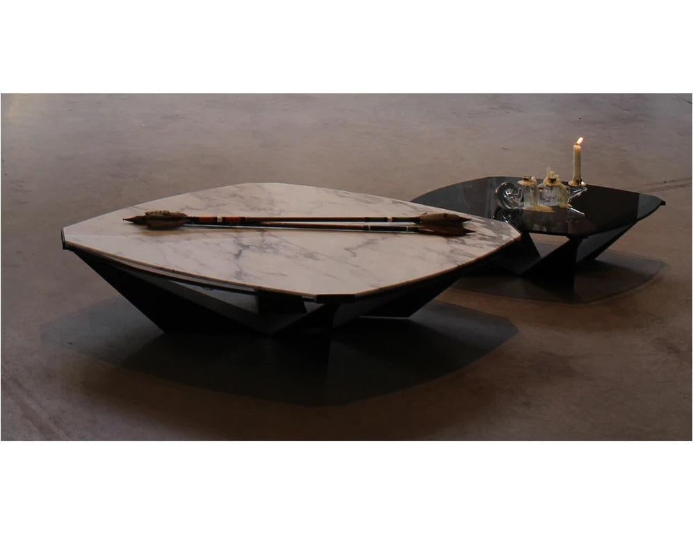 Post-Modern Set of 2 Kactis Coffee Table by Atra Design For Sale