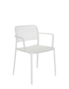 Set of 2 Kartell Audrey Chair by Piero Lissoni in White For Sale at 1stDibs