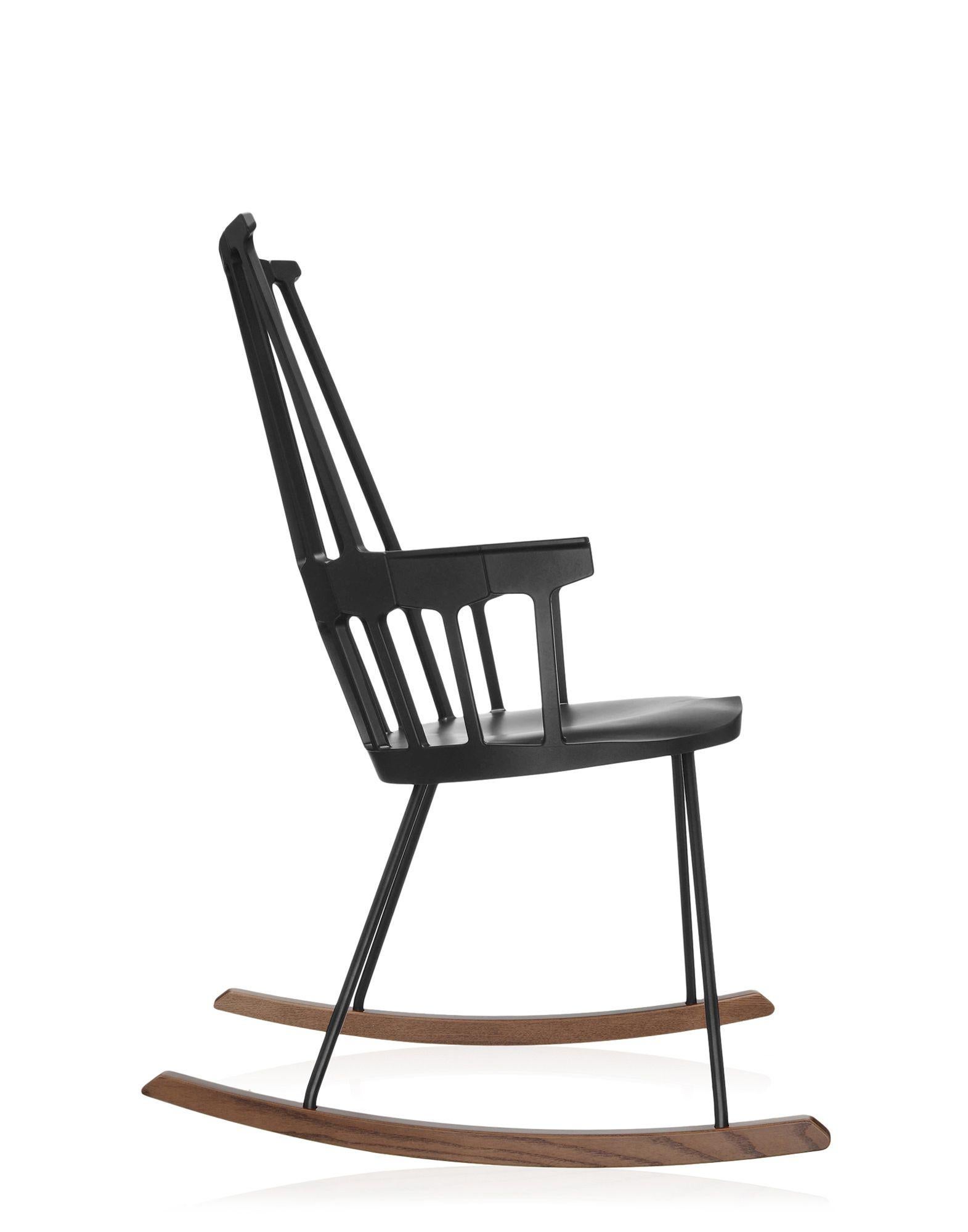 Modern Kartell Comback Rocking Chairs with Oak Legs by Patricia Urquiola