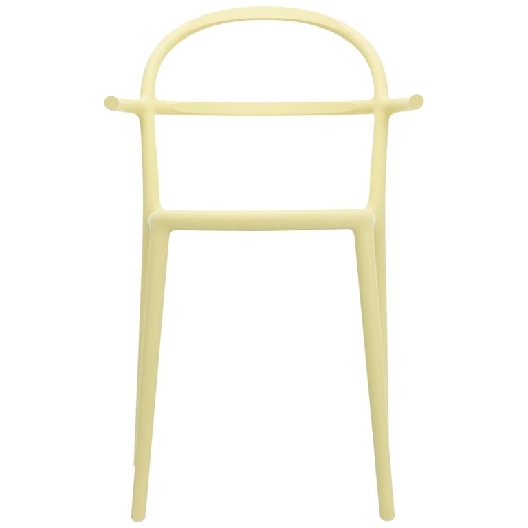 Set of 2 Kartell Generic C Chairs in Yellow by Philippe Starck For Sale at  1stDibs