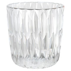 Set of 2 Kartell Jellies Vase in Crystal by Patricia Urquiola