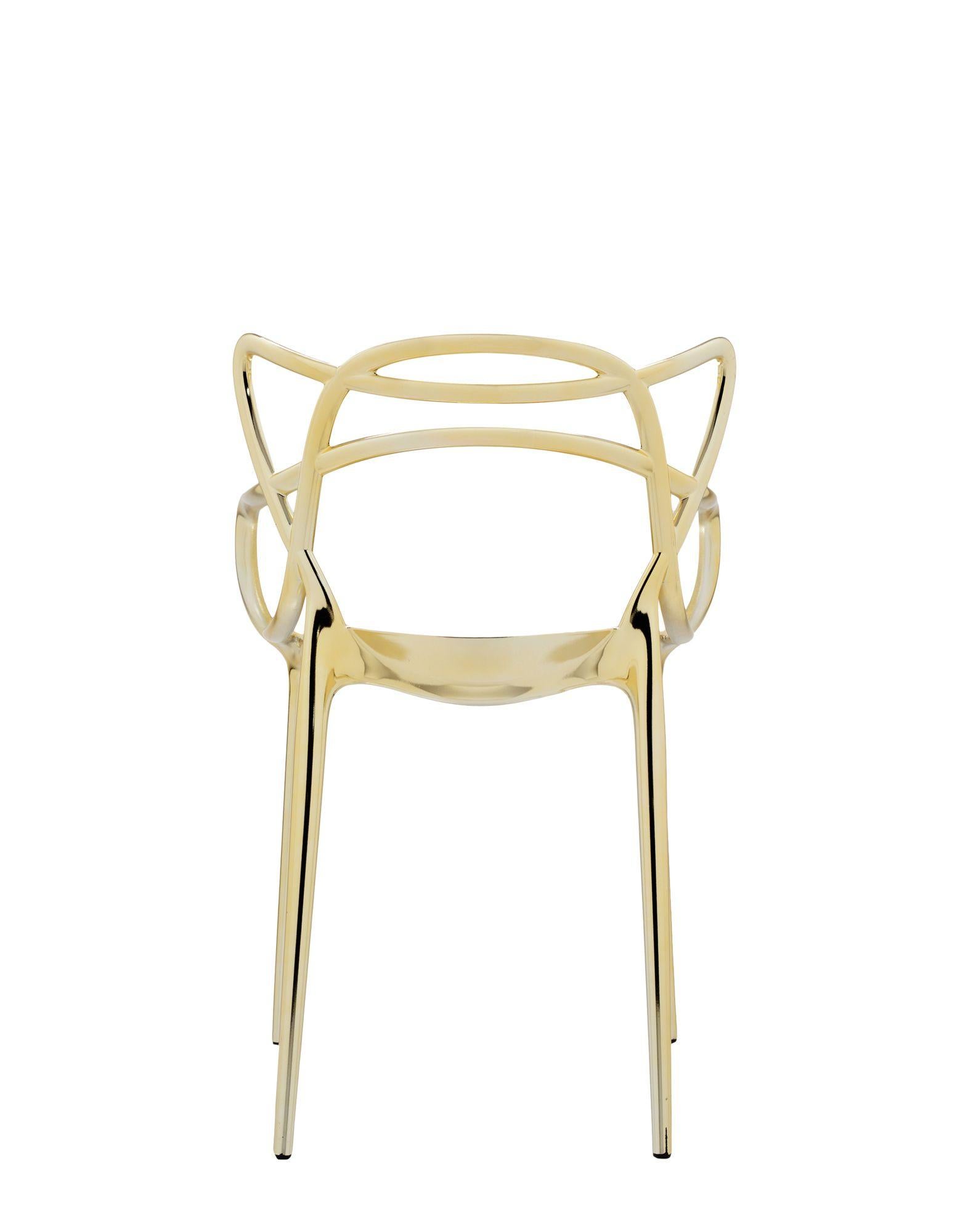 kartell masters chair gold