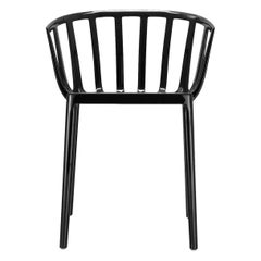 Ensemble de 2 chaises Kartell de Venise en  Noir éclatant de Philippe Starck