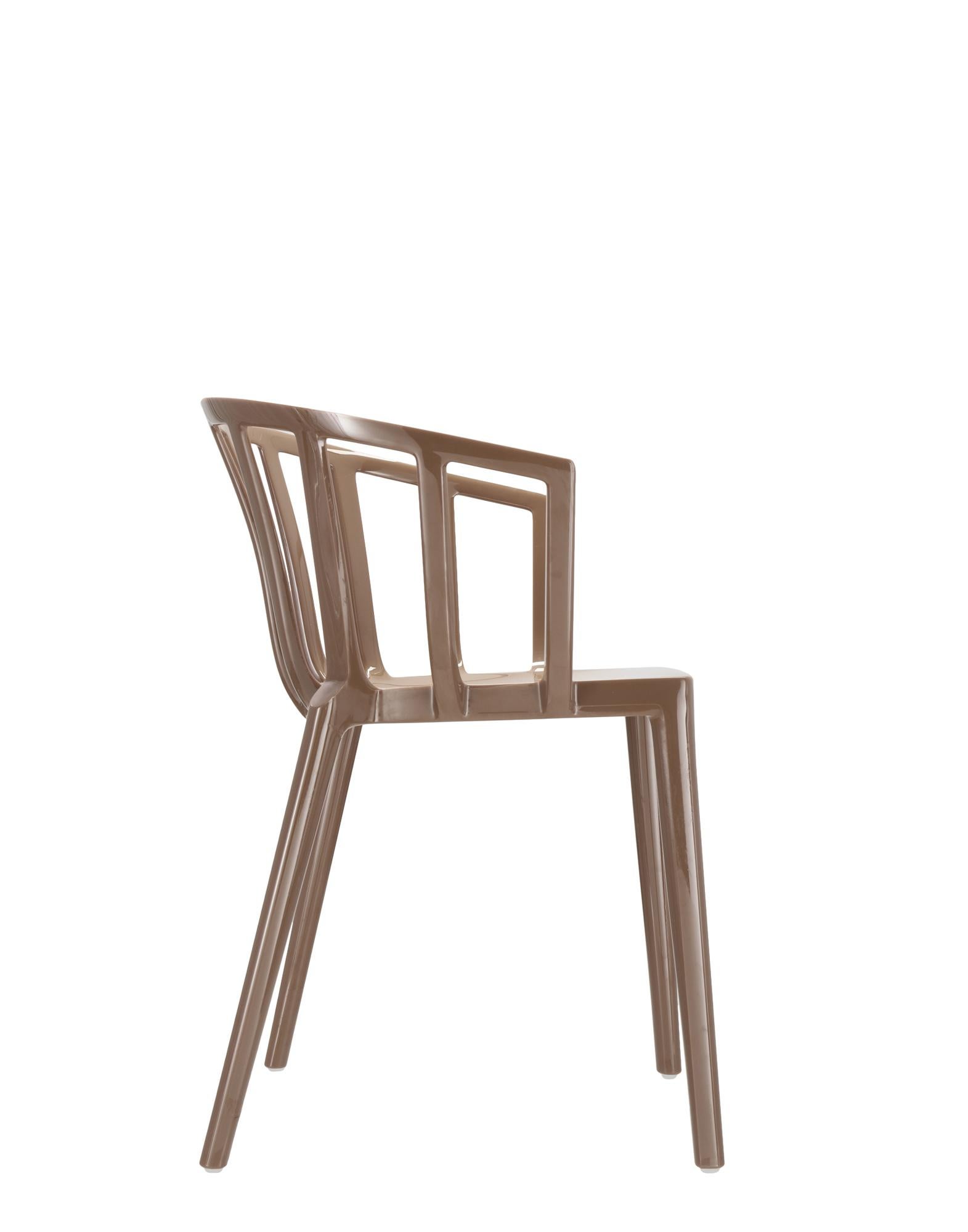 Set aus 2 Kartell-Sesseln aus Venedig mit glänzender Taube von Philippe Starck (Moderne) im Angebot
