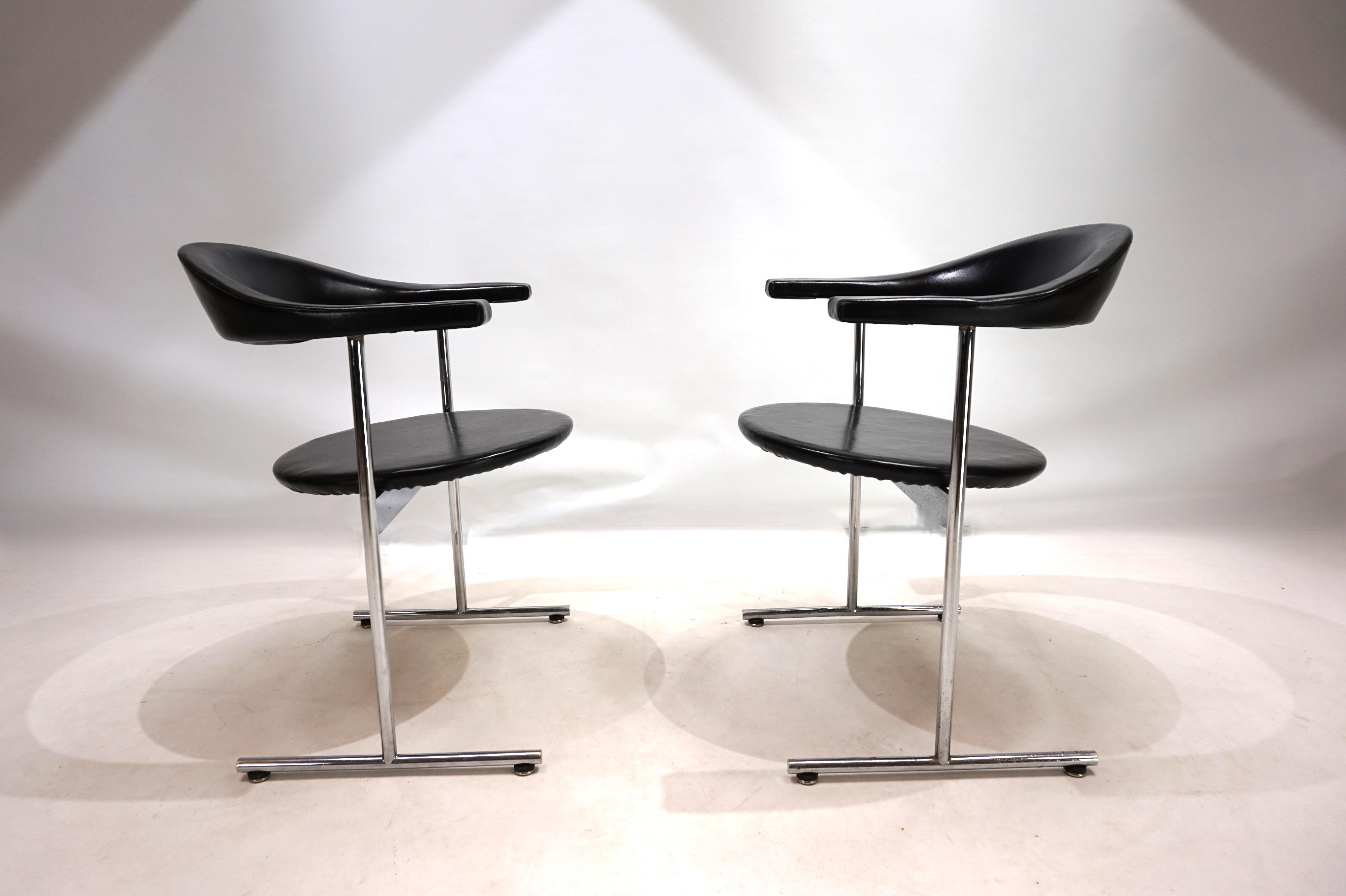 Set di 2 sedie Kaufeld Airport 037 di Geoffrey Harcourt, 1960 in vendita 6