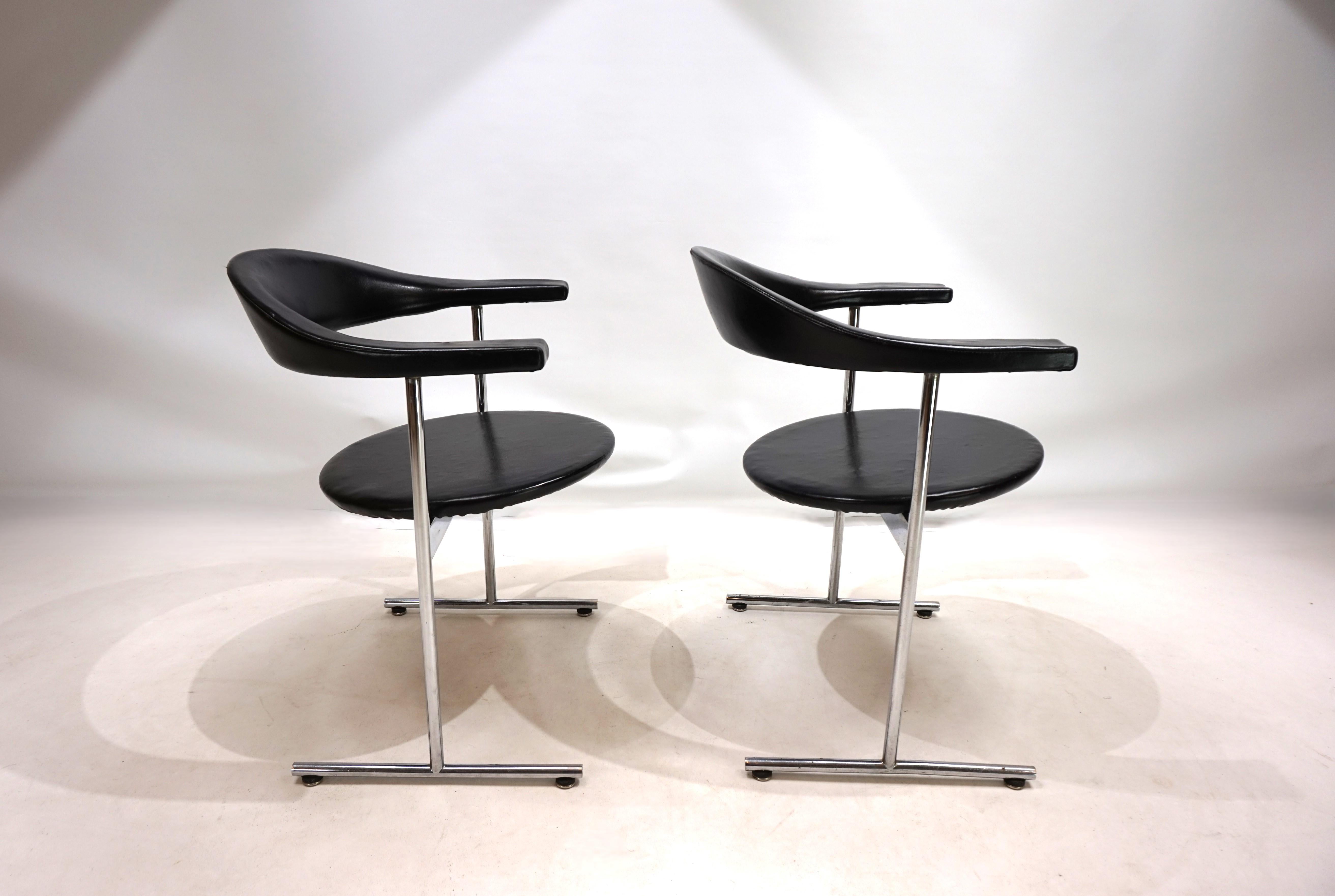 Set di 2 sedie Kaufeld Airport 037 di Geoffrey Harcourt, 1960 in vendita 8