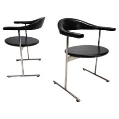 Set of 2 Kaufeld Airport 037 chairs by Geoffrey Harcourt, 1960