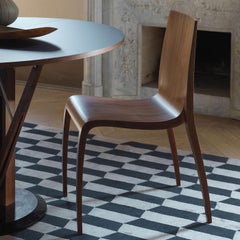 Set of 2 Ki Wood Chairs by Mario Bellini