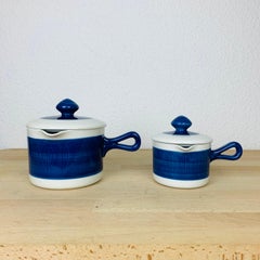 Set of 2 Koka gravy boat by Hertha Bengtson for Rörstrand Sweden