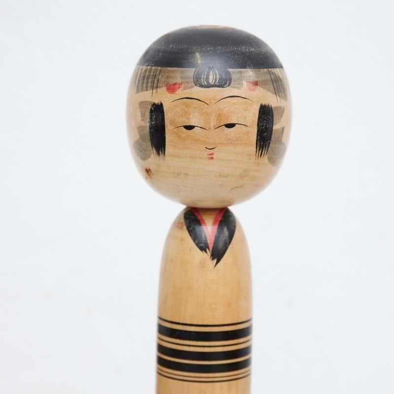 2er-Set „Kokeshi“-Puppen (20. Jahrhundert) im Angebot