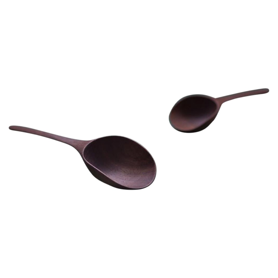 Set of 2 Kupu Spoons by Antrei Hartikainen
