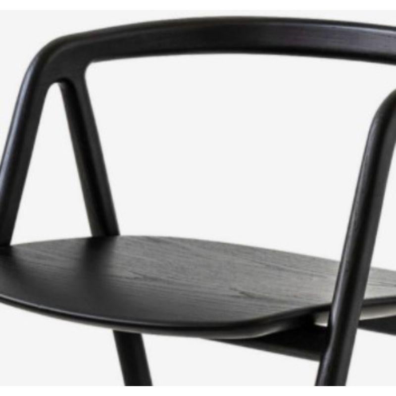 Ensemble de 2 chaises de salle à manger Laakso, noires, par Made by Choice Neuf - En vente à Geneve, CH