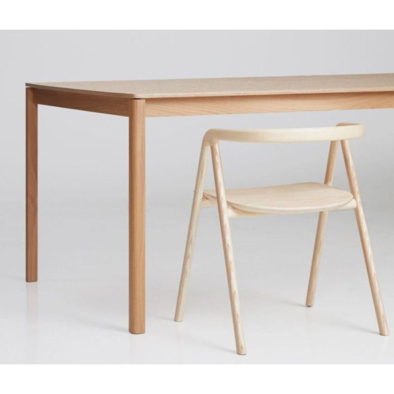 XXIe siècle et contemporain Ensemble de 2 chaises de salle à manger en teck par Made By Choice en vente