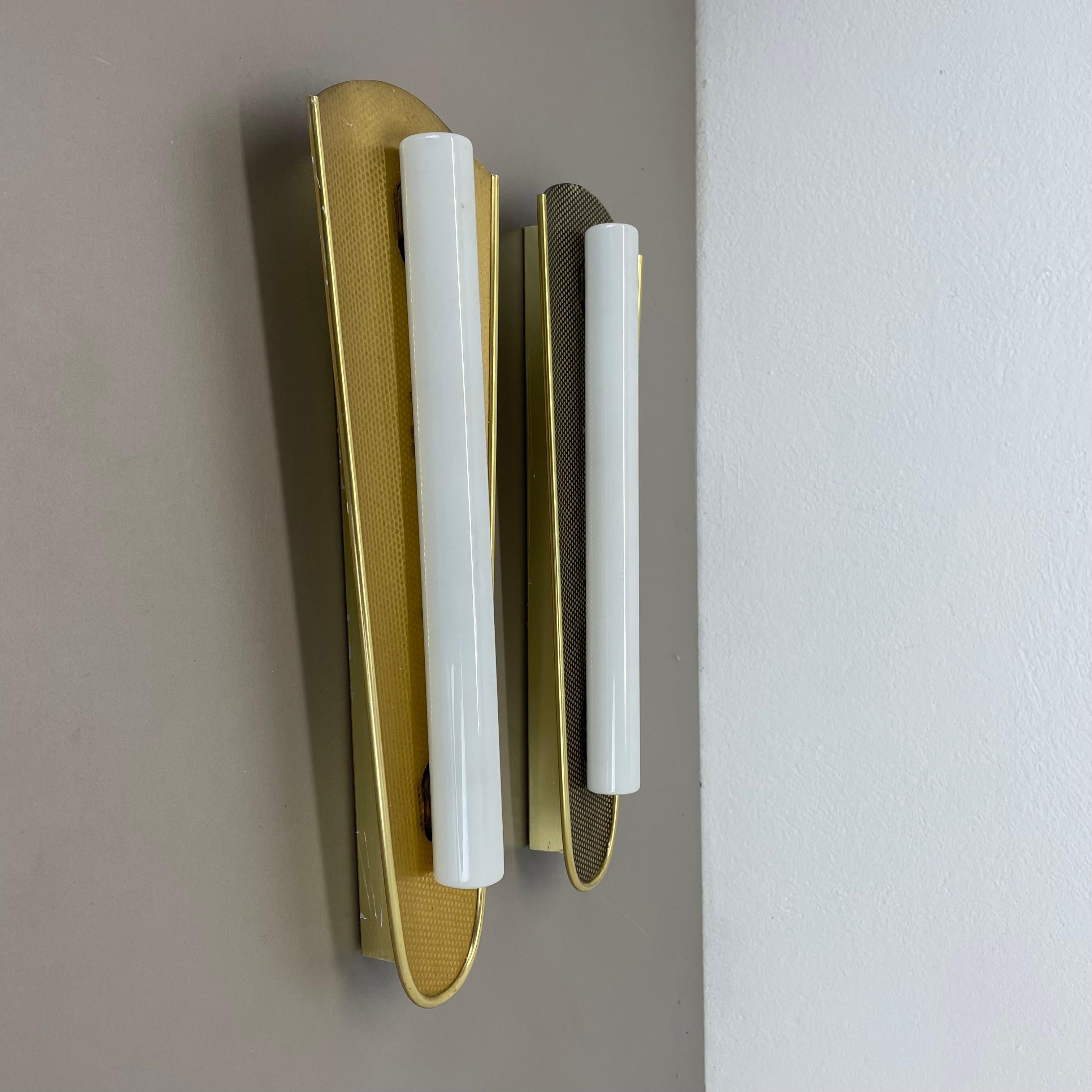Mid-Century Modern set of 2 large 37cm 