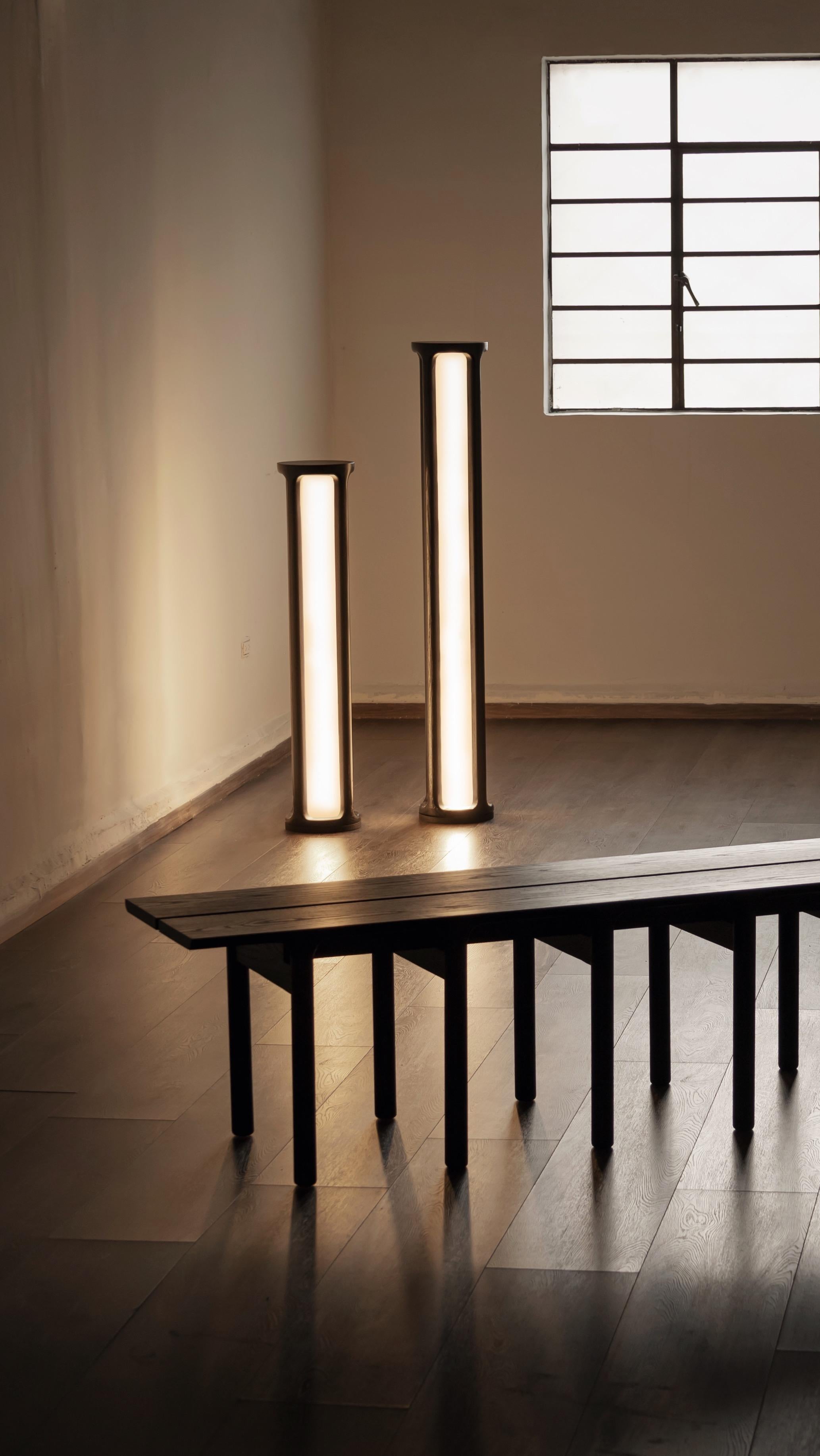 2er-Satz großer Aion-Lampen by Sebastián Angeles im Zustand „Neu“ im Angebot in Geneve, CH