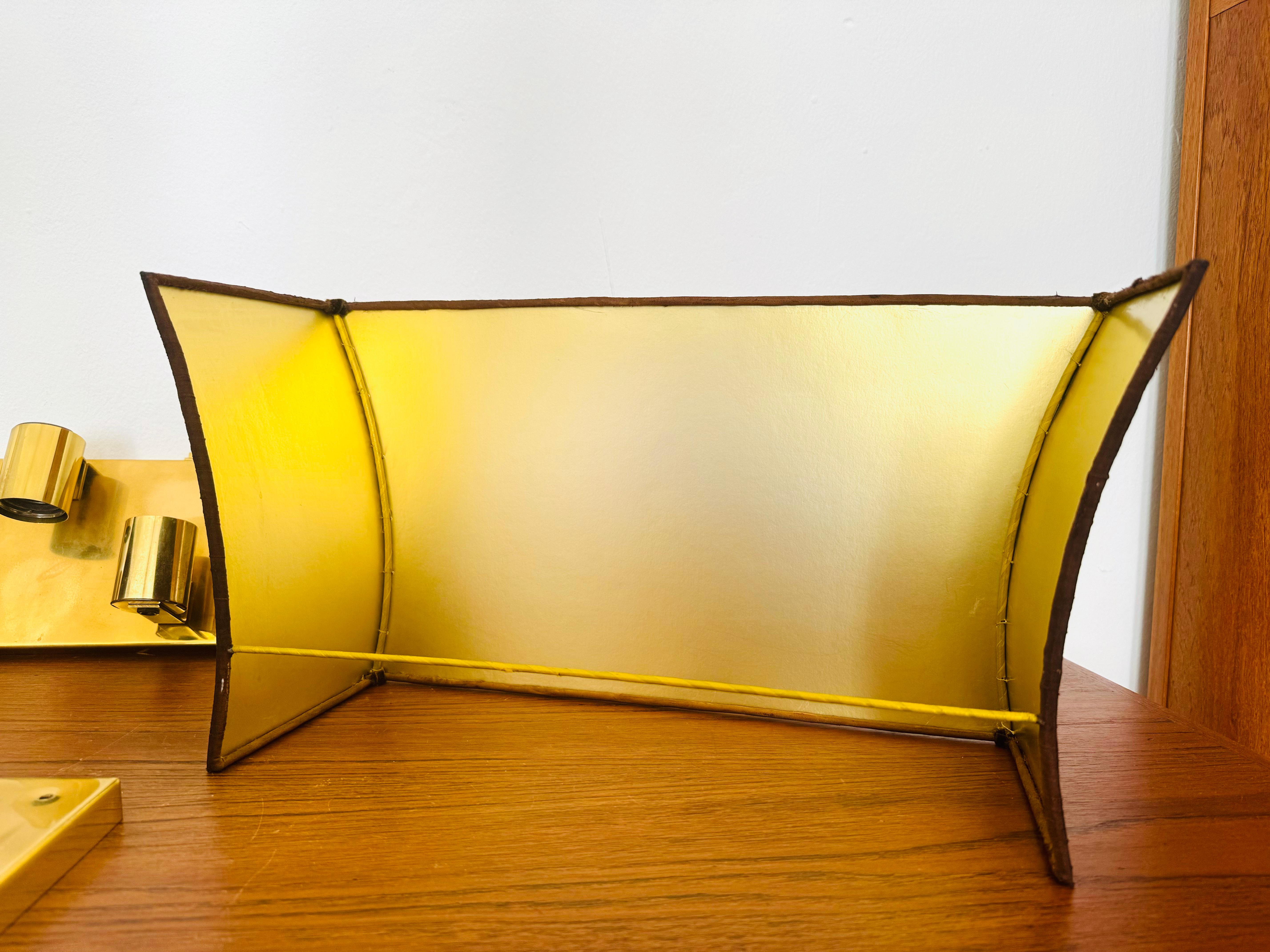 Set of 2 Large Brass Sconces For Sale 9