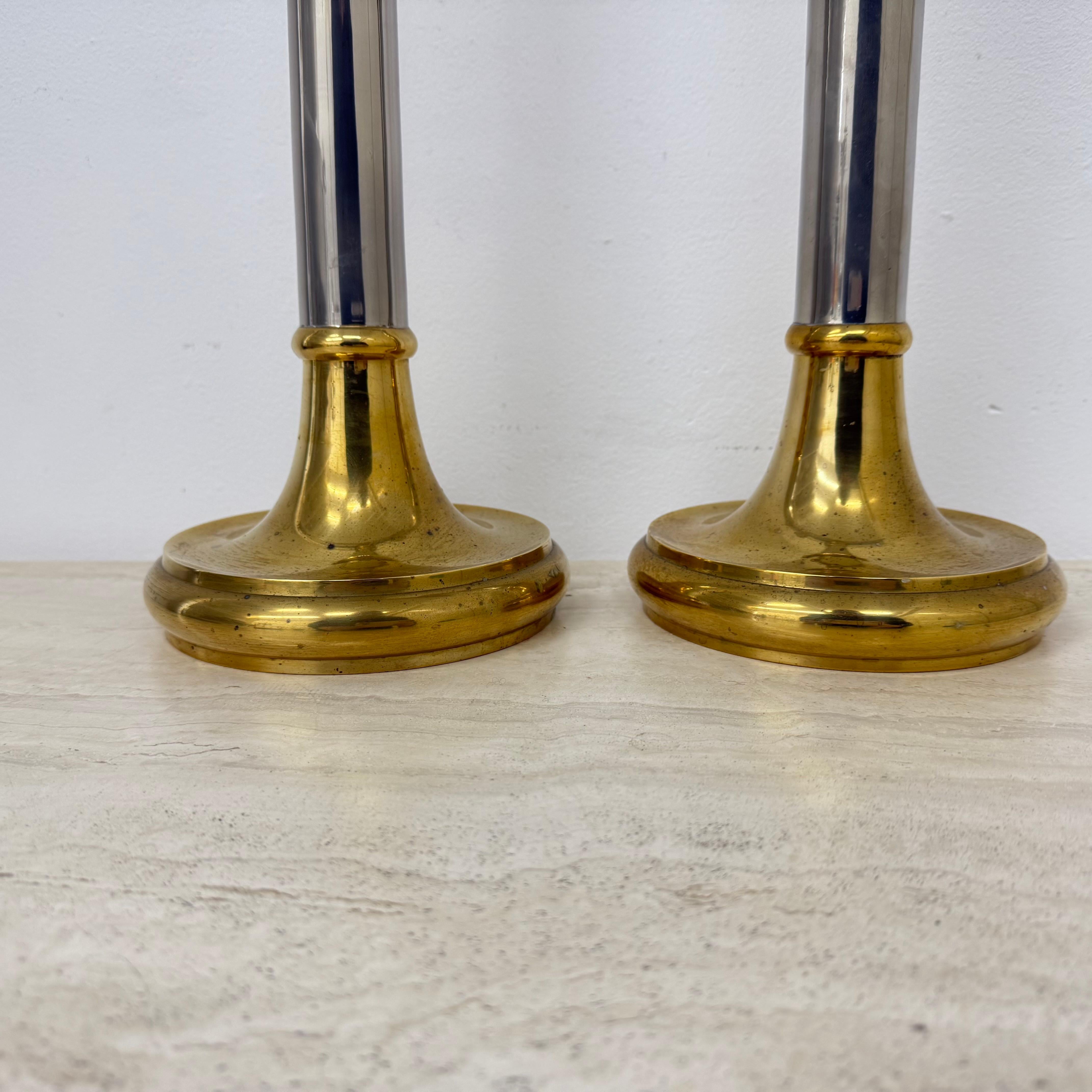 Set von 2 großen Kerzenständern im Gunther Lambert-Design, 1970er Jahre im Angebot 7