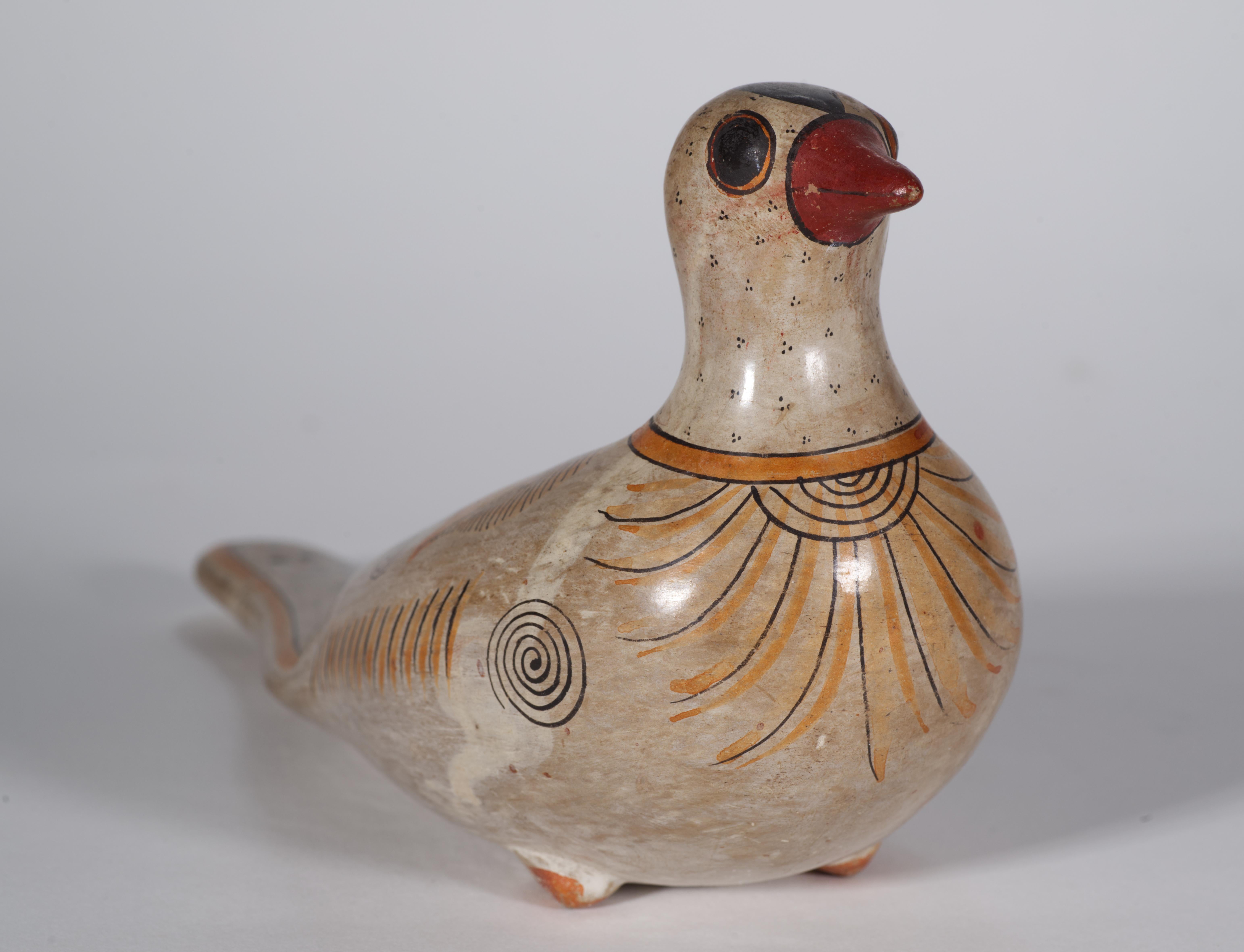 Conjunto de 2 grandes esculturas modernistas de pájaros de tonala en venta 2
