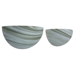 Set of 2 large Peil & Puzzler Carrara wall lamps sconce , 1970s
