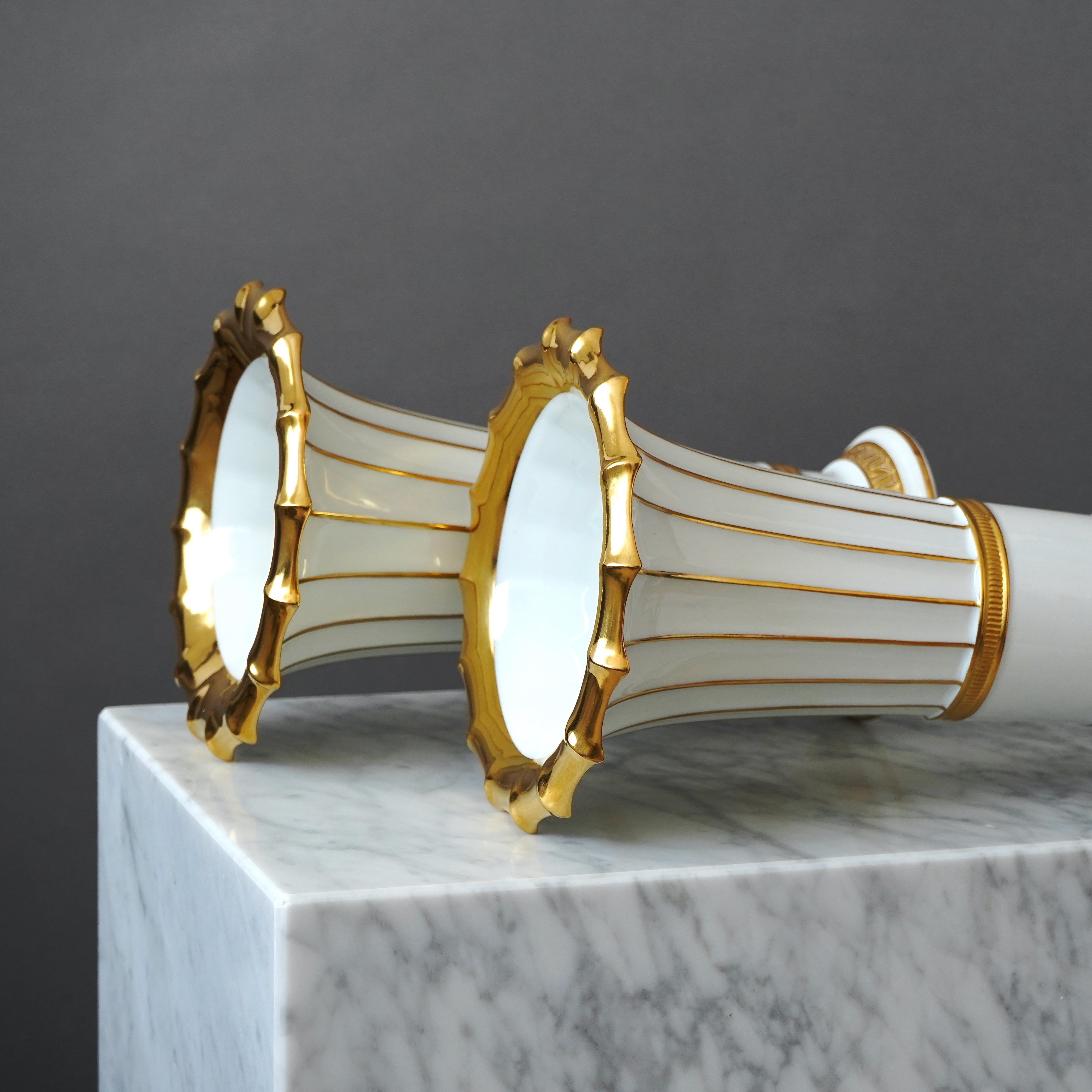 Danese Set di 2 vasi grandi di Royal Copenhagen. Gustav Friedrich Hetsch, Danimarca, 1957. in vendita