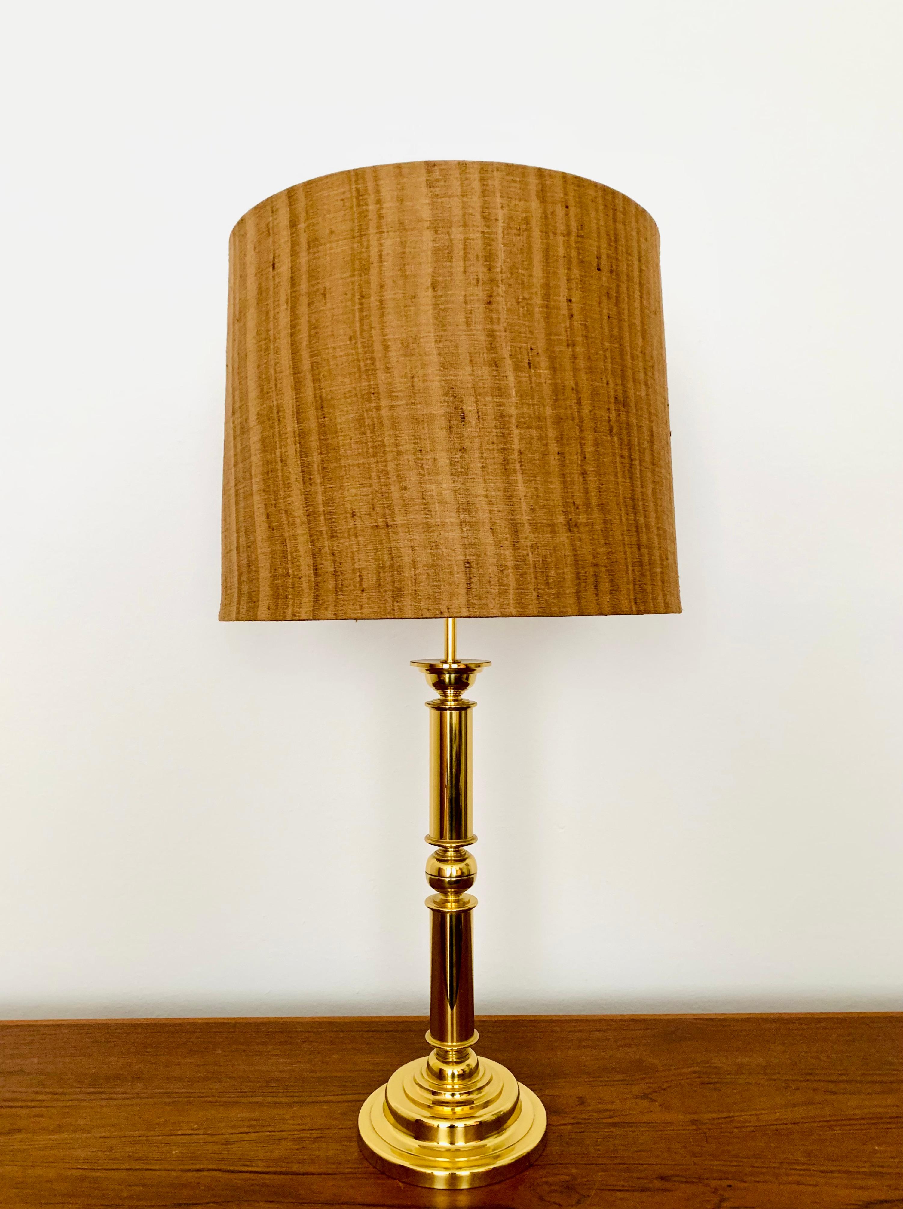 Set of 2 Large Table Lamps by Vereinigte Werkstätten Collection In Good Condition For Sale In München, DE