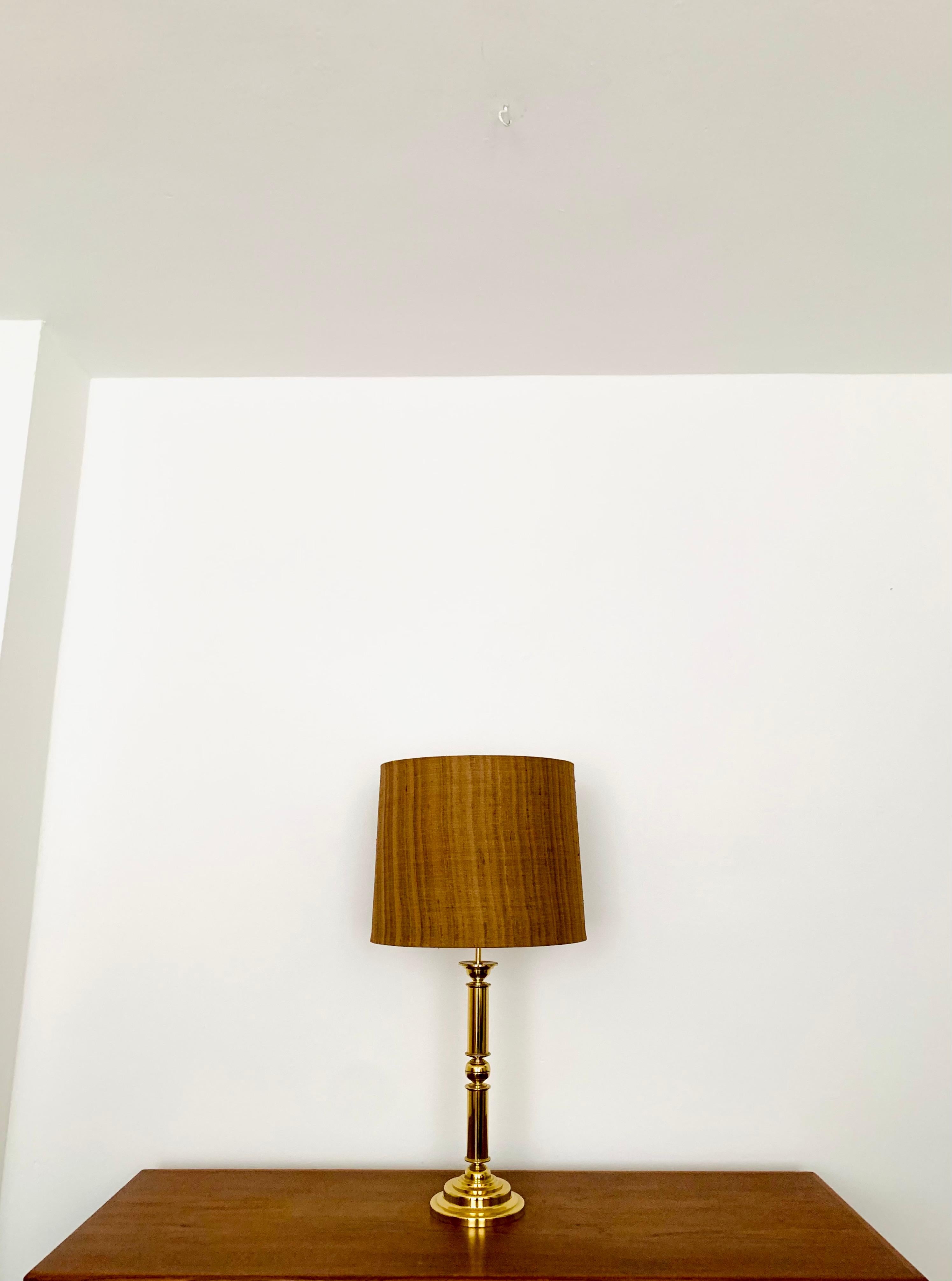 Mid-20th Century Set of 2 Large Table Lamps by Vereinigte Werkstätten Collection For Sale