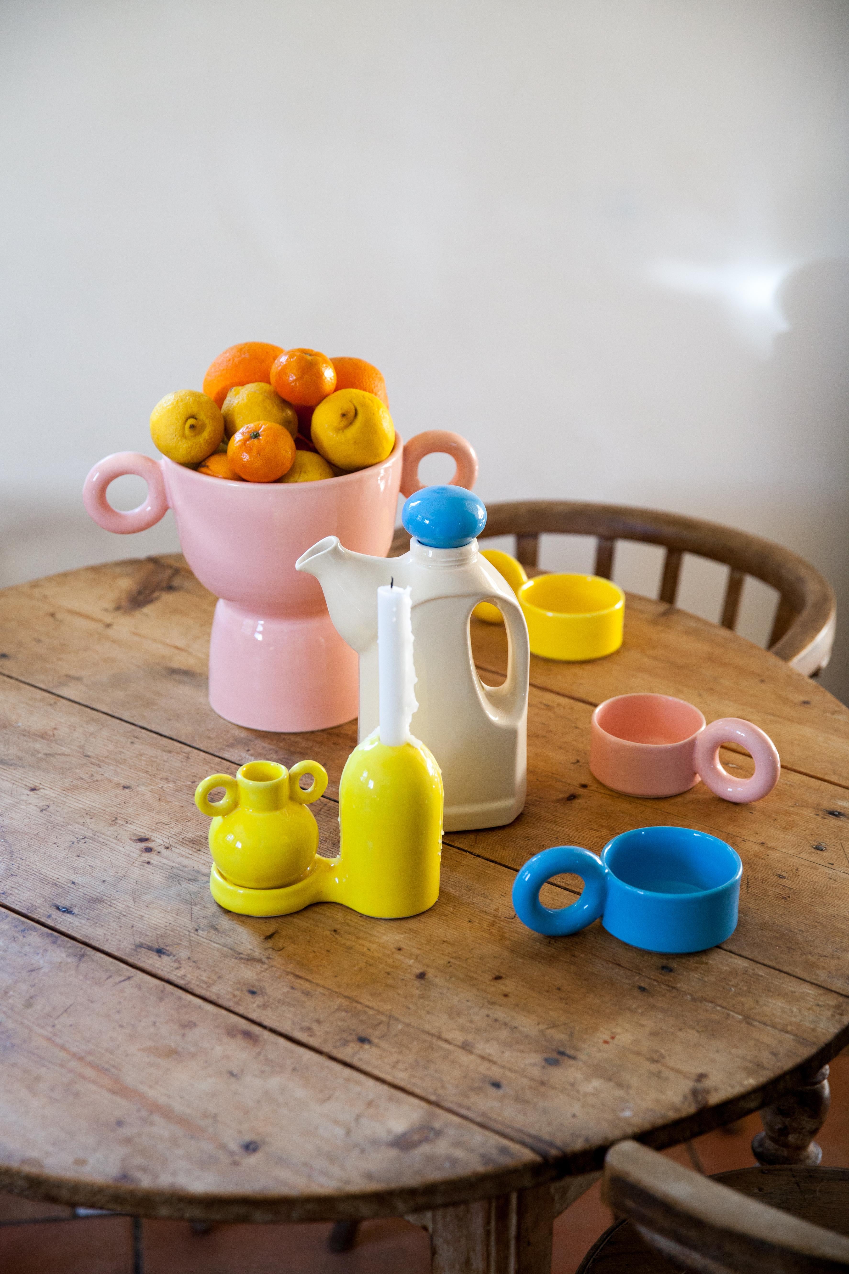Set of 2 Laundry Tea-Pot and Carafe by Lola Mayeras 2