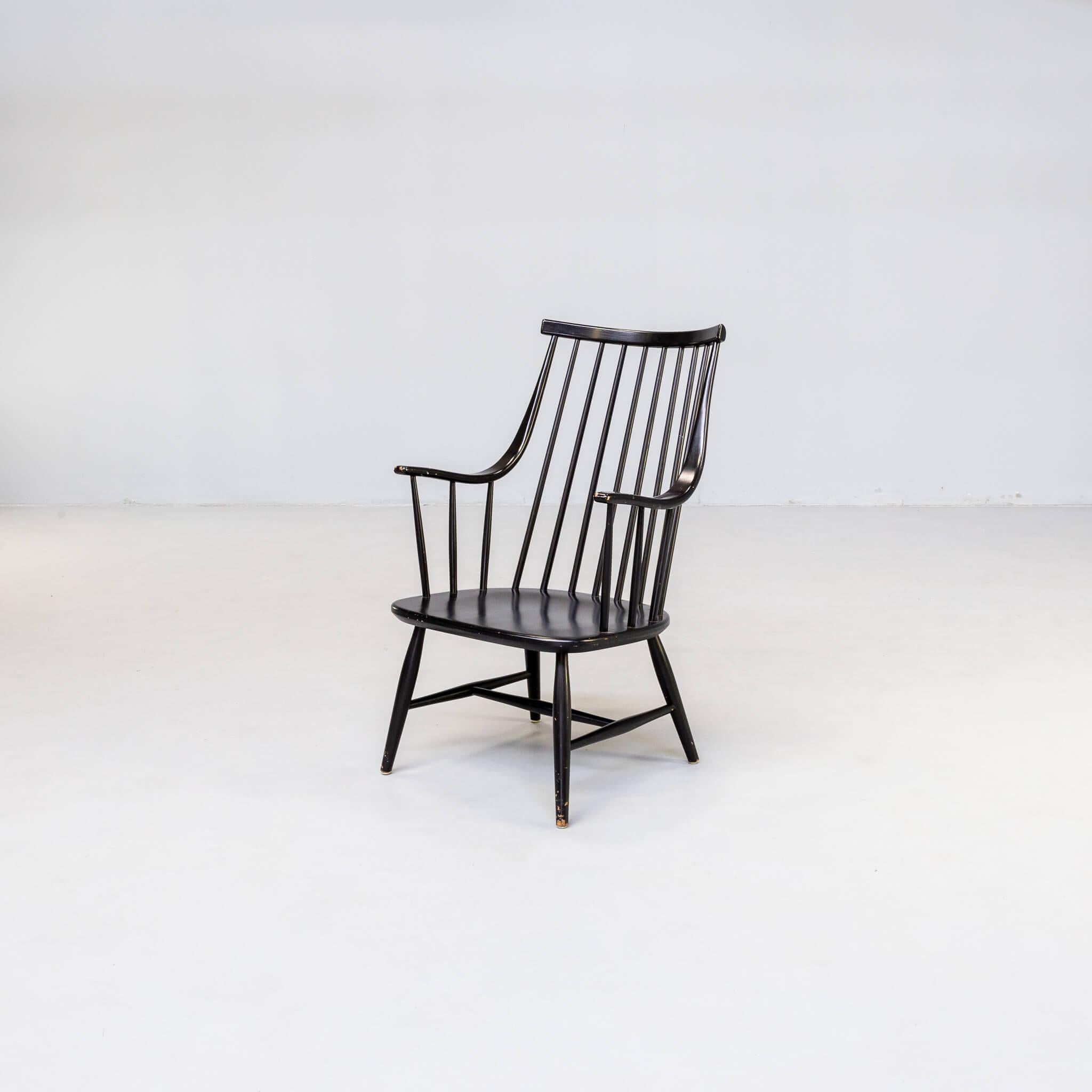 Set of 2 Lena Larsson Grandessa Armchairs for Nesto, Sweden 1960's 1