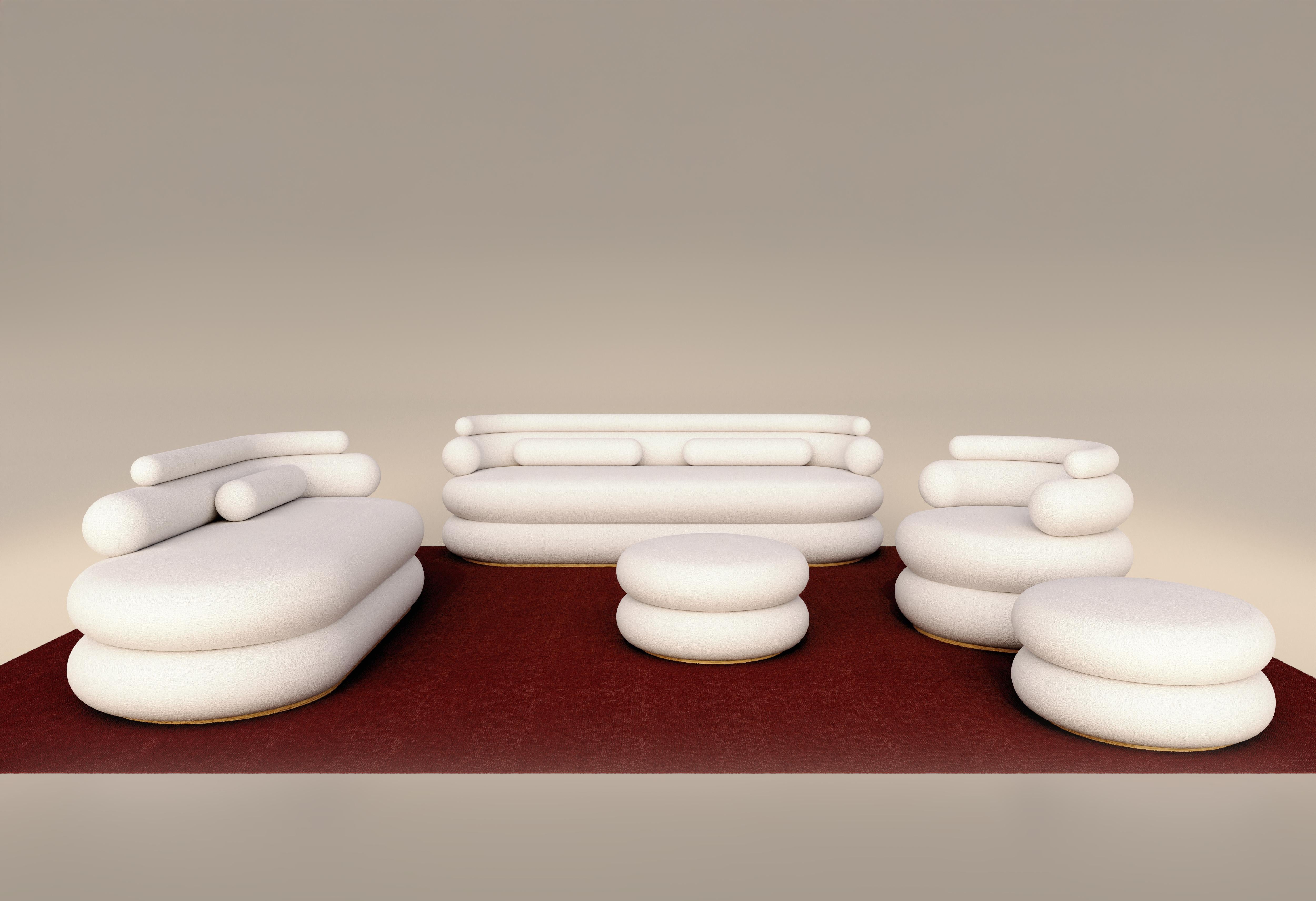 2er set levante sessel und osmane by Francesco Zonca im Zustand „Neu“ im Angebot in Geneve, CH