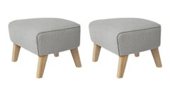 Lote de 2 gris claro, roble natural Rafsimonsvidar3 Reposapiés Myownchair by Lassen