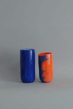 Set of 2 Lightscapes Vases by Derya Arpac