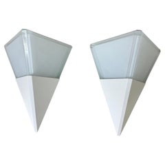 Set of 2 Limburg Glashütte wall lamps sconce , 1970s