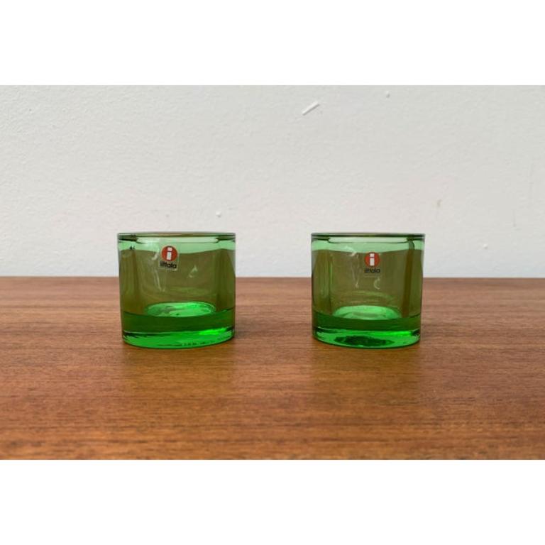 2er-Set Lime Kivi Votiv Marimekko-Kerzenhalter von Heikki Orvola für Littala im Angebot 2