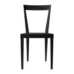 Set of 2 Livia Black Chairs by Gio Ponti