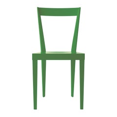 Set of 2 Livia Green Chairs by Giò Ponti